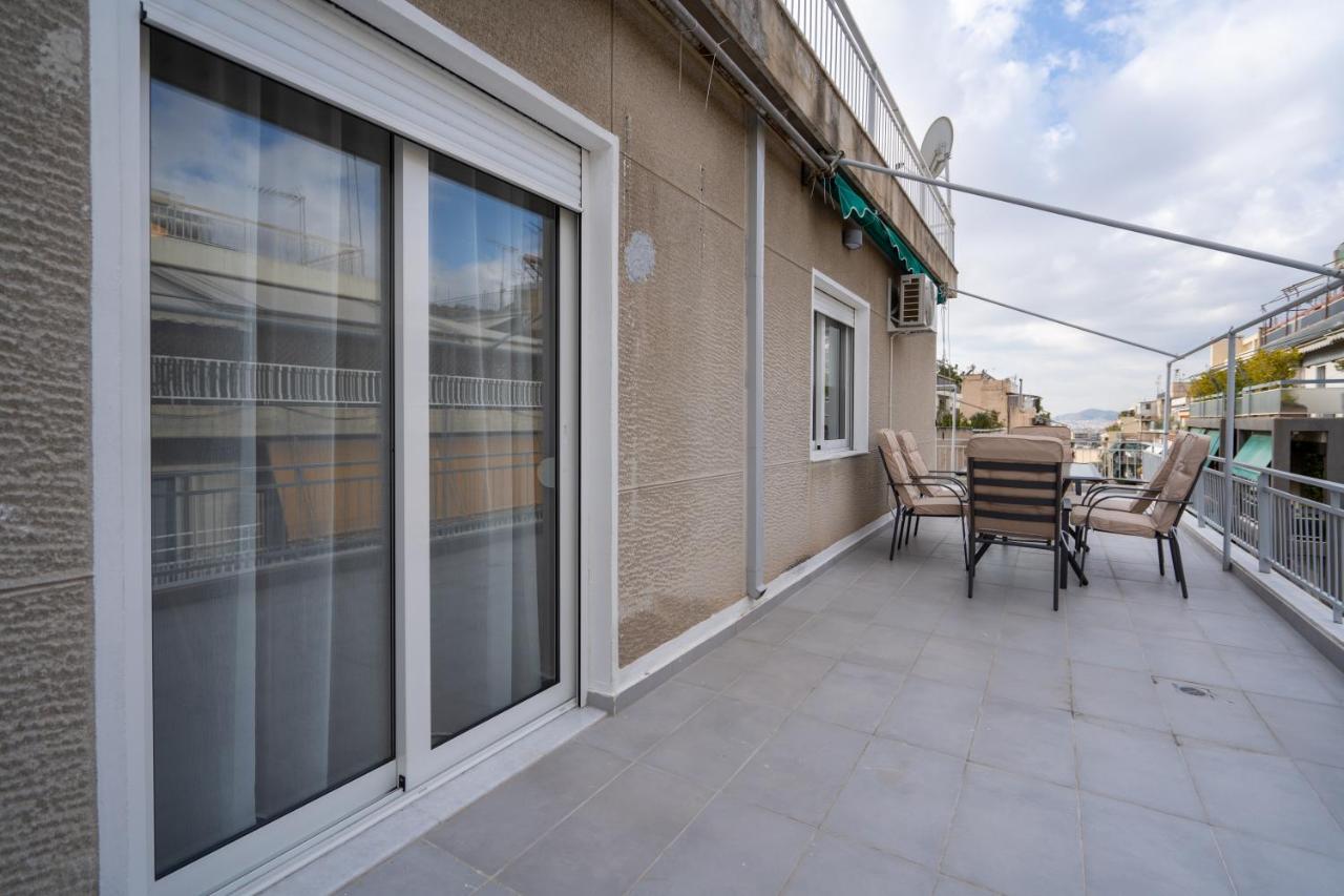 Athens Hideout Apt, Big Rooftop With City View Apartment Exterior photo